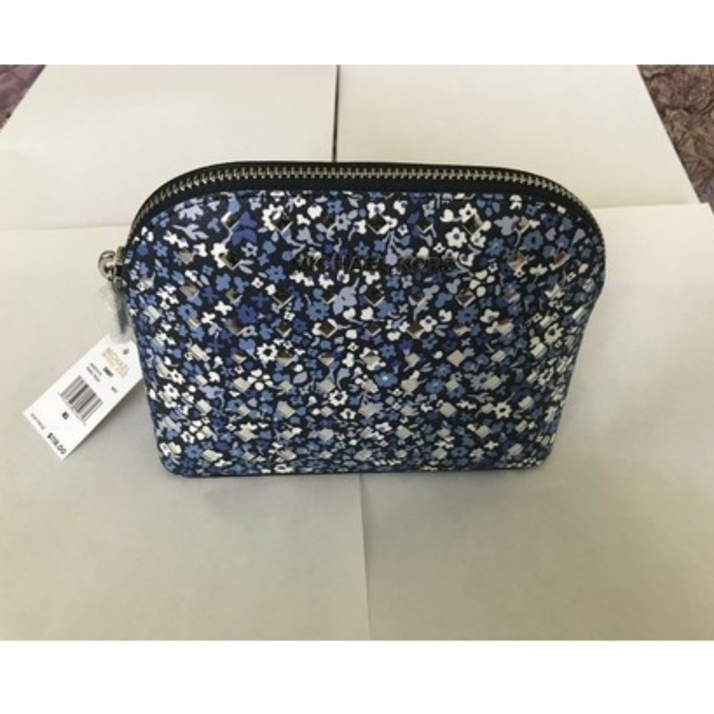 Michael Kors Cosmetic Case Emmy Floral Pouch
